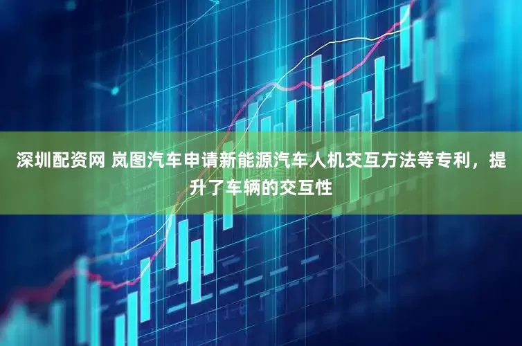 深圳配资网 岚图汽车申请新能源汽车人机交互方法等专利，提升了车辆的交互性